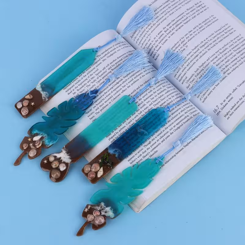 نشانگر کتاب رزینی طرح دریا