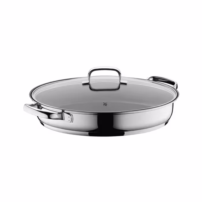 ماهیتابه با درب بیضی وی ام اف | WMF FRY PAN 38X26 CM