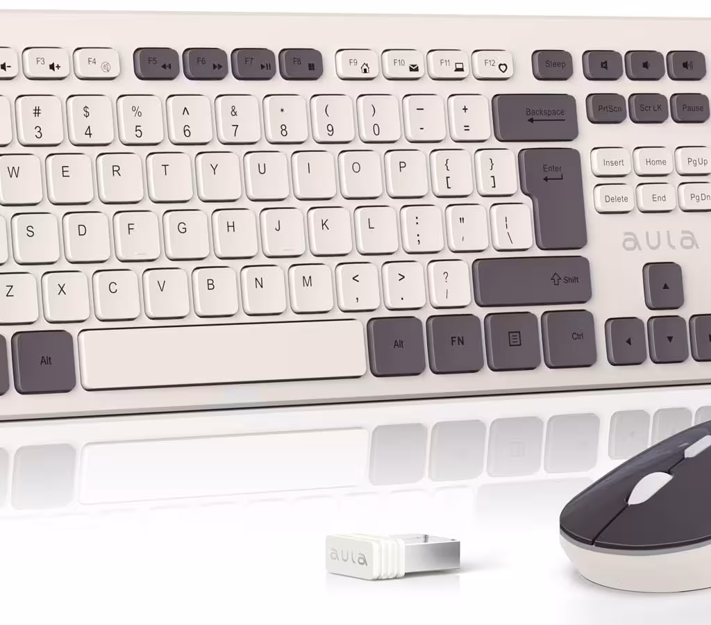 کیبورد و ماوس بی سیم AULA AC308