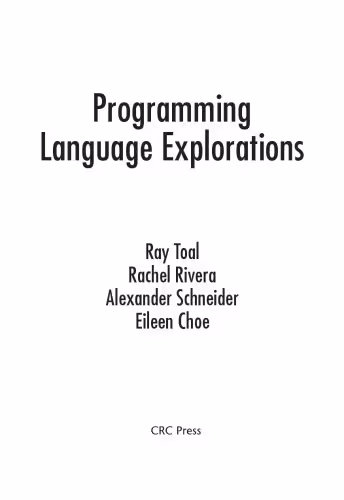 خرید و دانلود نسخه کامل کتاب Programming Language Explorations