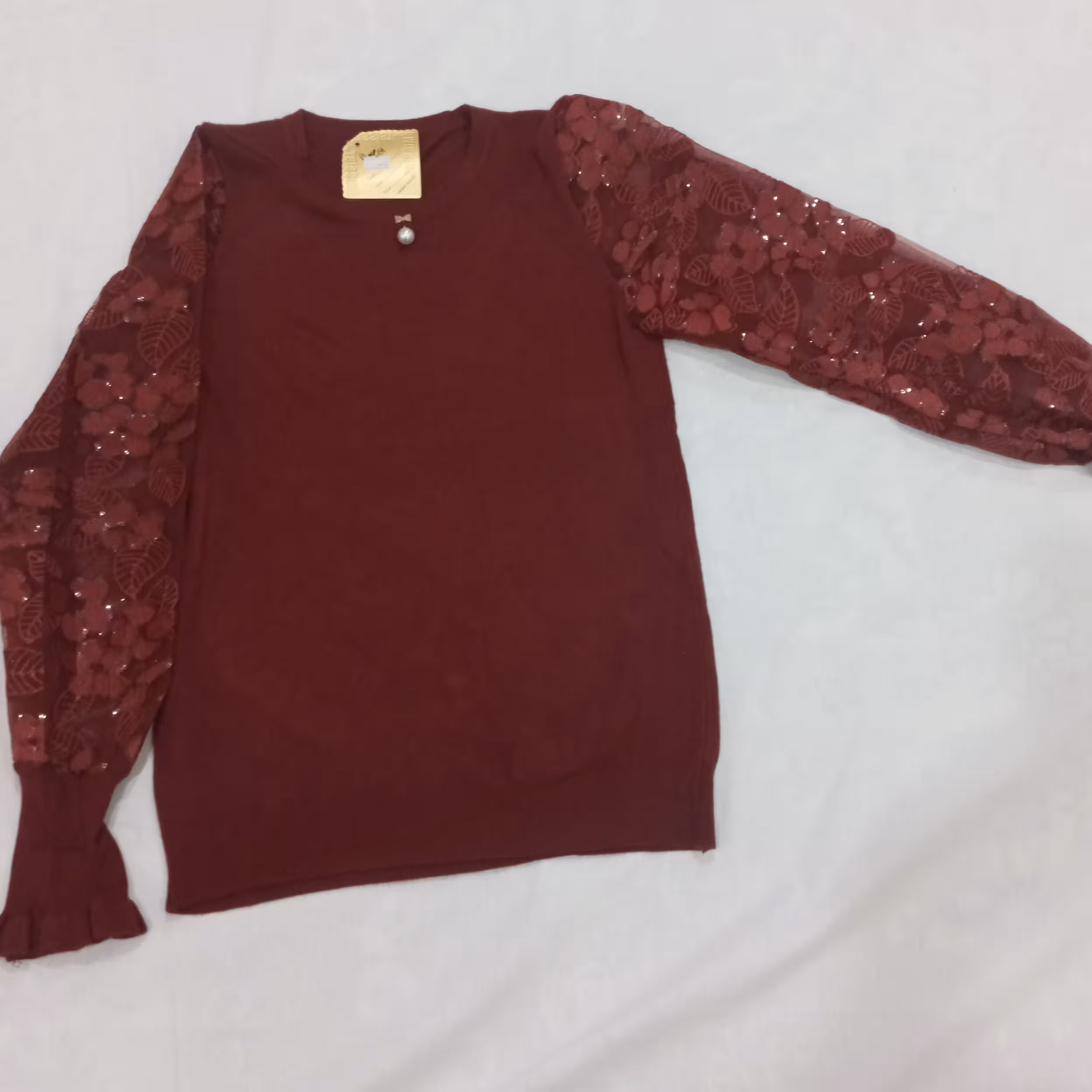 بلوز گپ مجلسی پولکدار