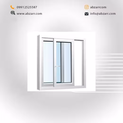 پنجره کشوییUPVC اندازه 1/2 در 1/5 (( اقساط یک ساله ))