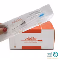 سرسوزن کانولا گیج 23 طول 70 مانافام با سرسوزن کنار گیج 22