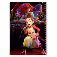 دفتر مشق کارتون ارویگ و جادوگر