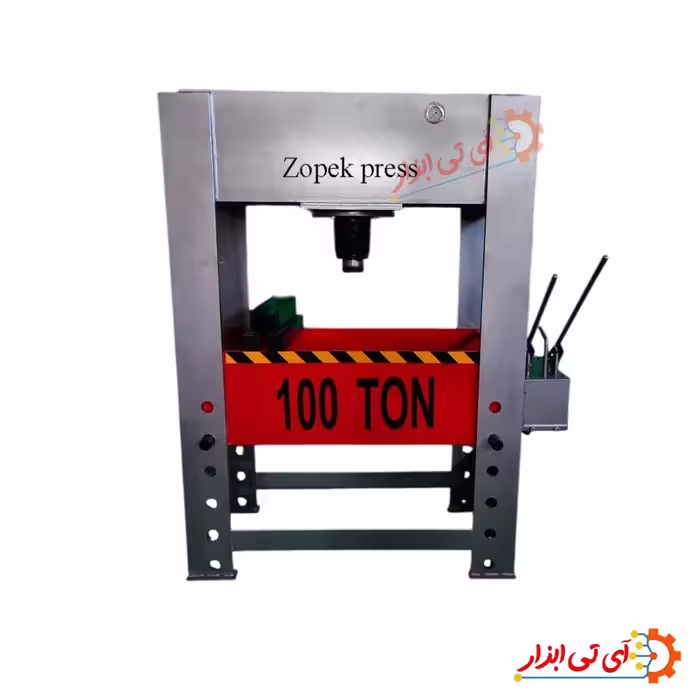 پرس هیدرولیک دروازه ای با ظرفیت 100 تن، برند زوپک مدل IT-1100 (ساخت سفارشی)