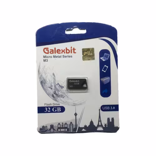 فلش 32 گیگابایت مدل Galexbit – خاکستری