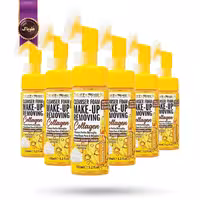 6 عدد فوم شستشو براش دار ووکالی Wokali حاوی عصاره کلاژن Collagen extract حجم 150 میلی لیتر   (اورجینال)