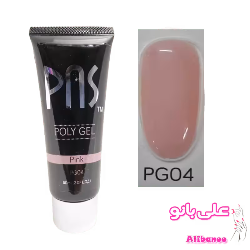 پلی ژل کاشت ناخن پی ان اس PNS کد 04