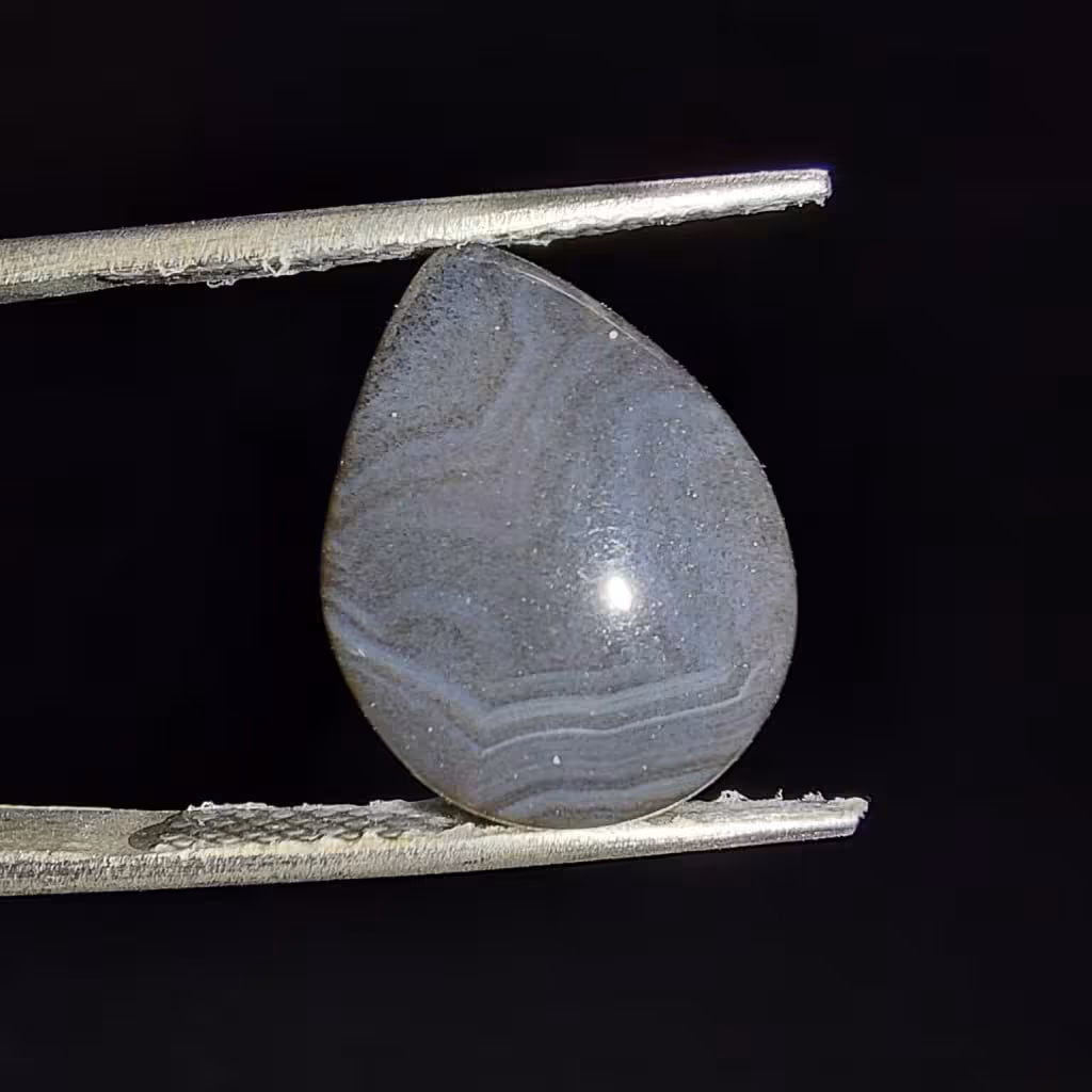 جزع سیاه یمنی اشکی کد Y 7537