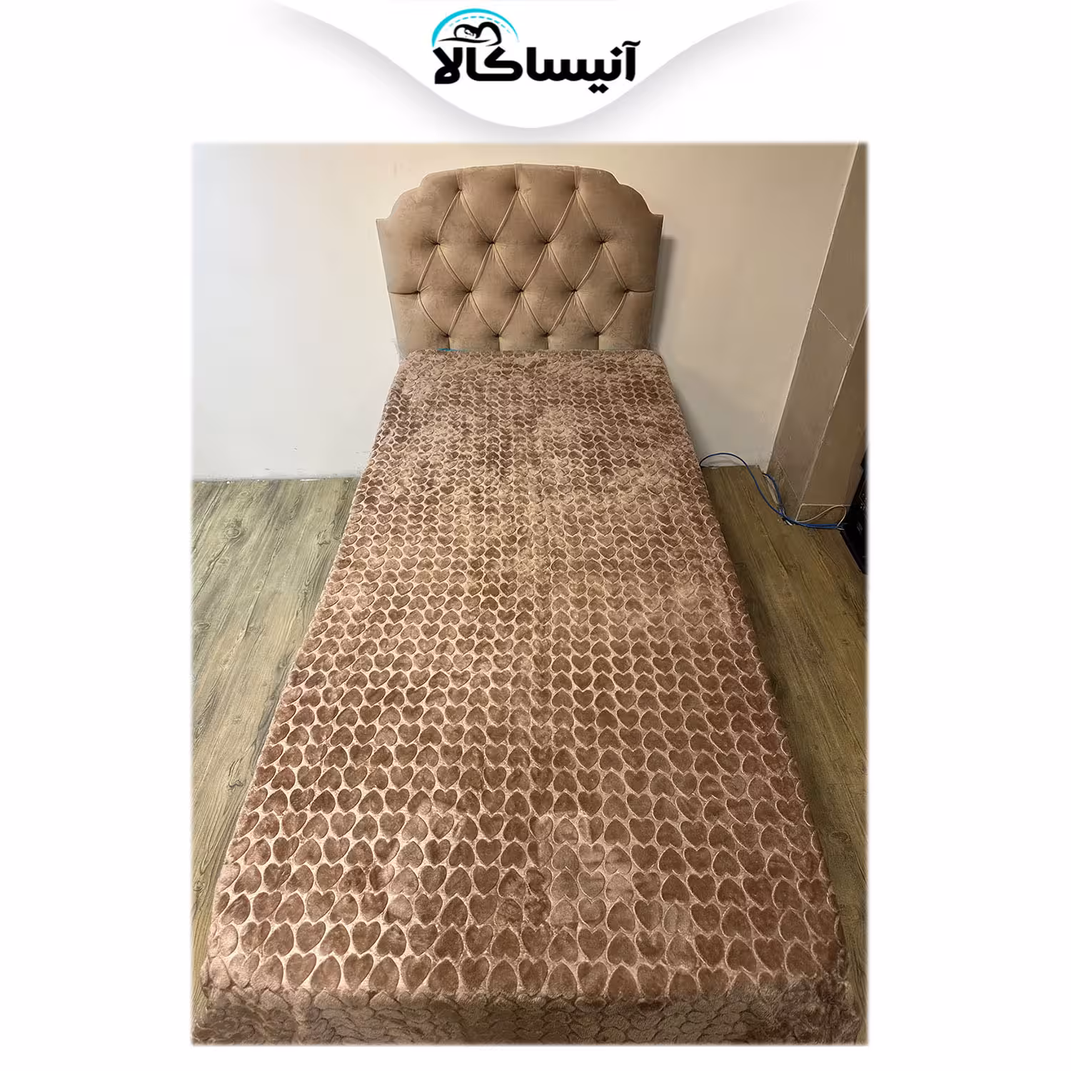 پتو کارولین مدل ژله ای کد 01 سایز 150×220 سانتی متر