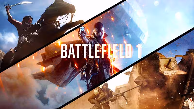 سی دی کی اورجینال Battlefield 1 Standard Edition کامپیوتر (PC)