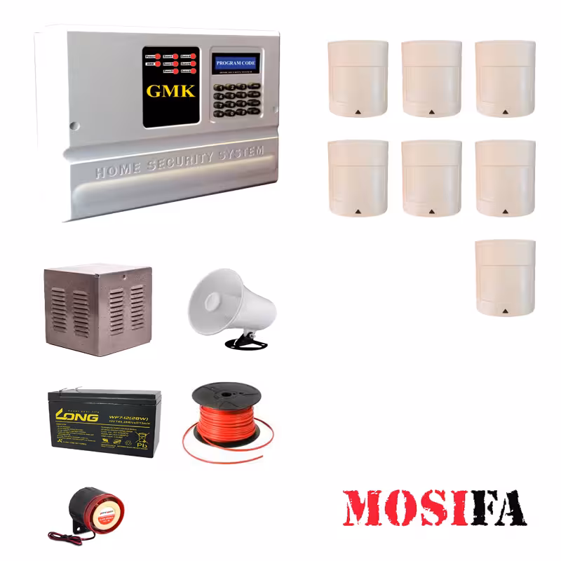 پکیج دزدگیر اماکن GMK سیمکارتی مدل GM_PR7