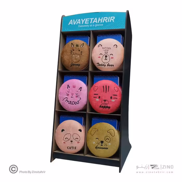 دفتریادداشت60برگ فانتزی عروسکی حیوانات آوای تحریر کدN20292