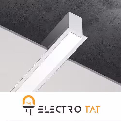 چراغ خطی توکار عرض 1.6 سانتیمتر سفارشی الکتروتات