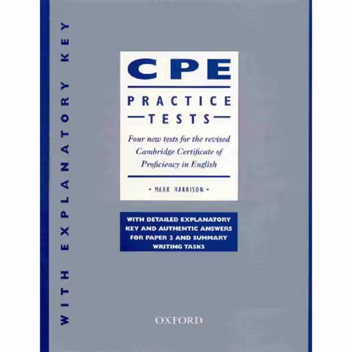 کتاب FCE Certificate in Proficiency English Tests Oxford