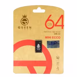 فلش مموری کوئین تک مدل MINI ECCO ظرفیت 64 گیگابایت