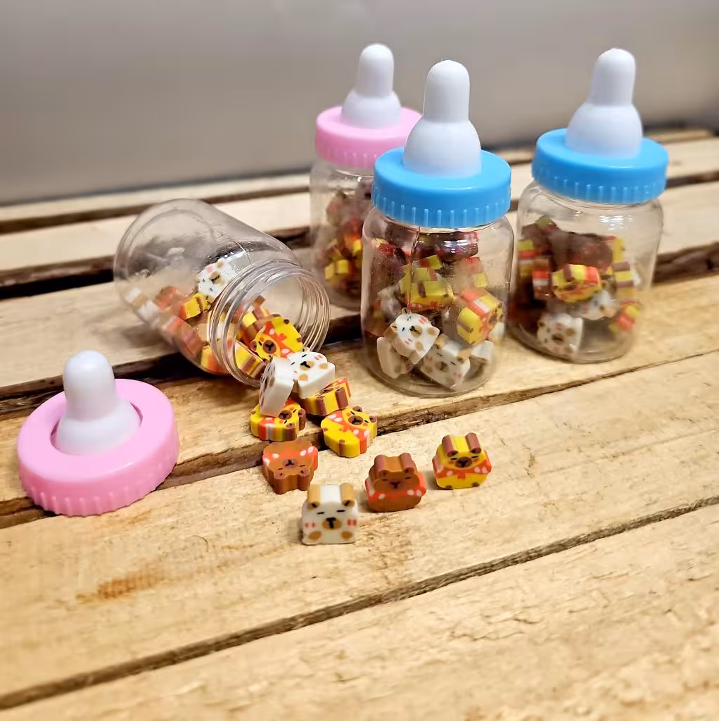 پاک کن فانتزی شیشه شیر طرح کاپی بارا