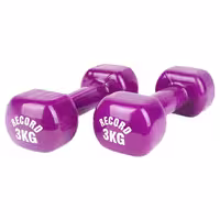 دمبل رکورد مدل 218 وزن 3 کیلوگرمی بسته 2 عددی | کالا مکس