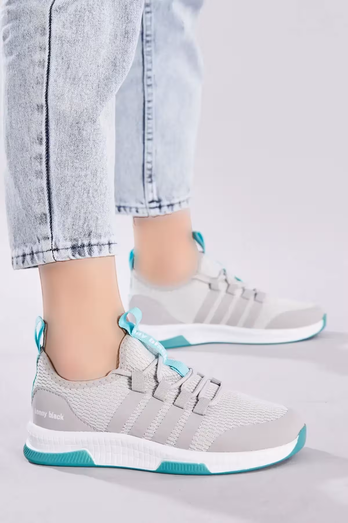 کفش اسپرت یونیسکس خاکستری سبز رنگت – 297