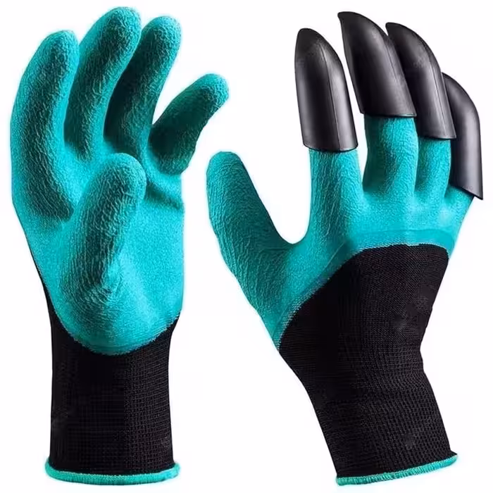 دستکش ناخن دار باغبانی دوکاره | amazonchi
