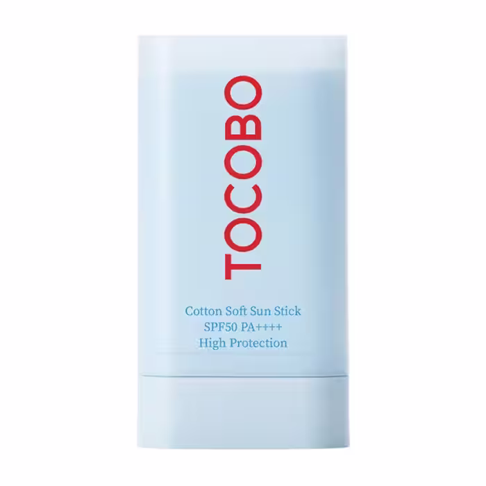 ضد آفتاب استیکی توکوبو مدل Cotton Soft مناسب انواع پوست با SPF50 حجم 50 میل