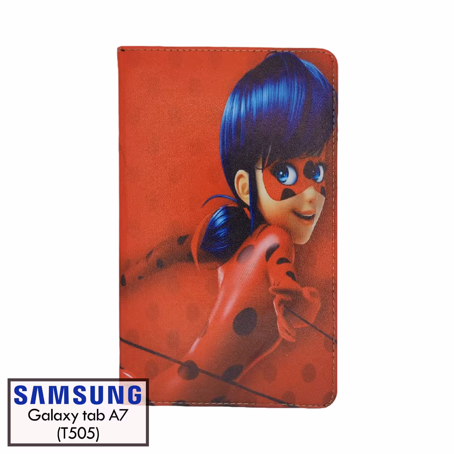 کیف طرحدار (با قاب اصلی) دختر کفشدوزکی 1 | تبلت سامسونگ "10.5 اینچ" Tab A7 (T500-T505-T509)