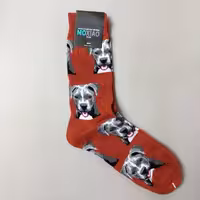 جوراب ساقدار مردانه ماکسیو طرح Pit Bull