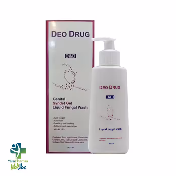 سافت واش ضد قارچ دئودراگ مناسب انواع پوست 150 میلی لیتر