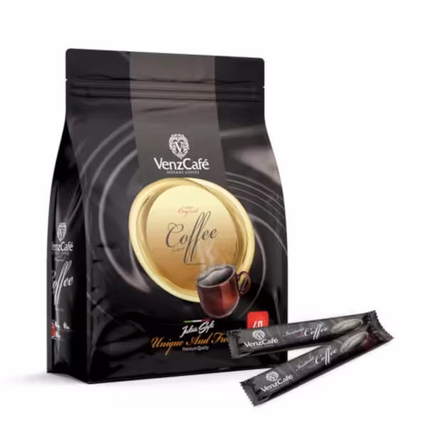 پودر قهوه فوری ونزکافه بسته 40 عددی