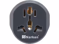 تبدیل 3 به 2 نارکن Narken NK-605K2 16A 250V 3 To 2 Adapter