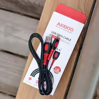 کابل شارژ لایتنینگ آیفون، برند Akeiqo، طول 1 متر