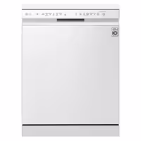 ماشین ظرفشویی ال جی مدل LG 512 رنگ سفید با ظرفیت 14 نفره