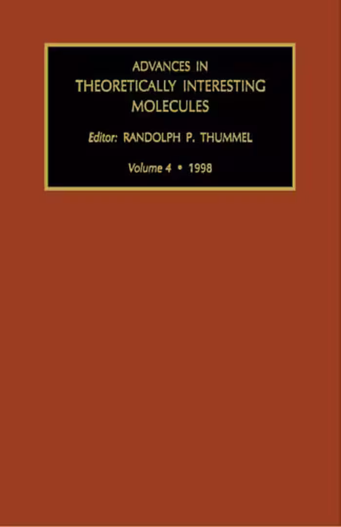 خرید و دانلود نسخه کامل کتاب Advances in Theoretically Interesting Molecules (Volume 4: 1998)
