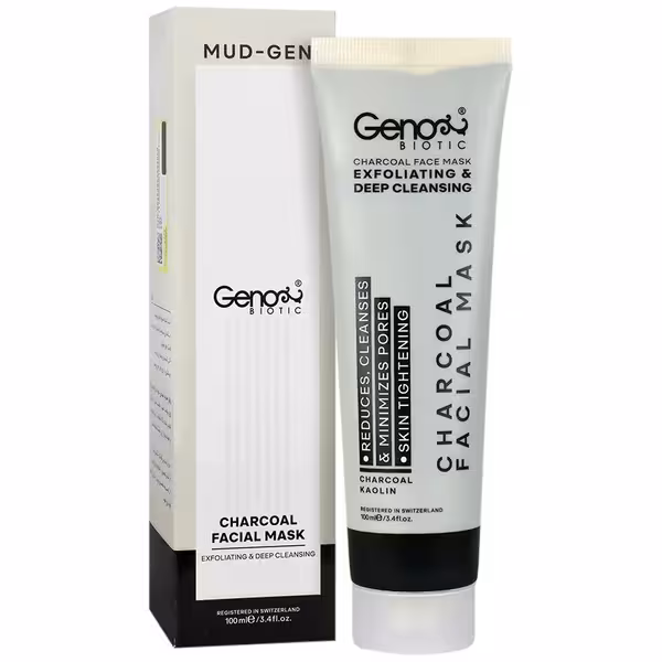 ماسک زغال ژنوبایوتیک 100 میلی لیتر GenoBiotic