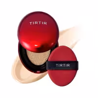کوشن Tirtir پوشش مات و سبک و ایجاد جلوه ای کاملا طبیعی روی پوست محافظت بالا برابر اشعه‌های UV با محتوای  SPF40 و    PA حجم 18 گرم ساخت کره  وانیل ( 17N ) روشن