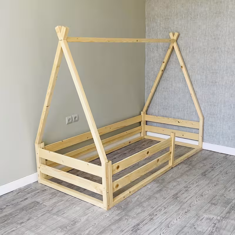 تختخواب کودک روستیک دکور مدل fg400