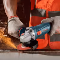 مینی فرز برقی 115 میلی متری 1100 وات دیمردارهمراه با کیف کد 3100