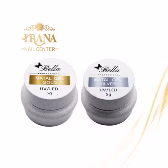 متالیک ژل طراحی ناخن بلا Bella