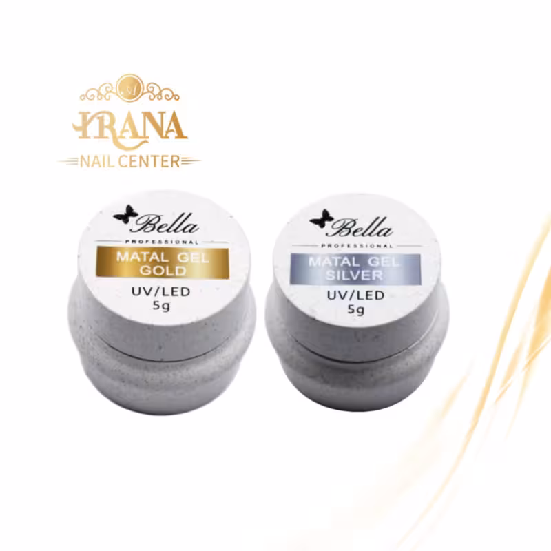 متالیک ژل طراحی ناخن بلا Bella