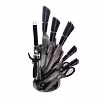 سرویس چاقو آشپزخانه 9 پارچه مدل 5040 | کالا مکس