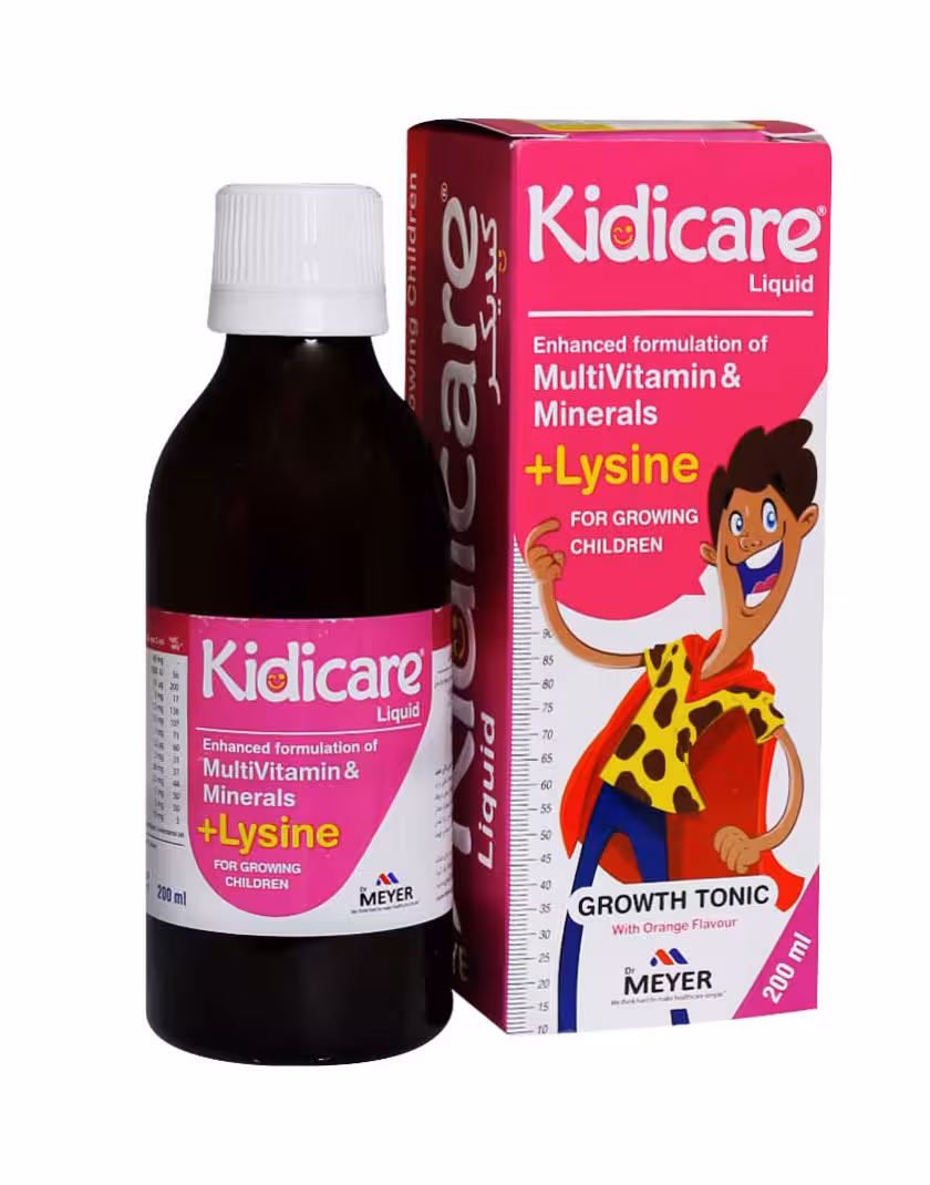 شربت کیدی کر ویتابیوتیکس 200 میلی لیتر Kidicare