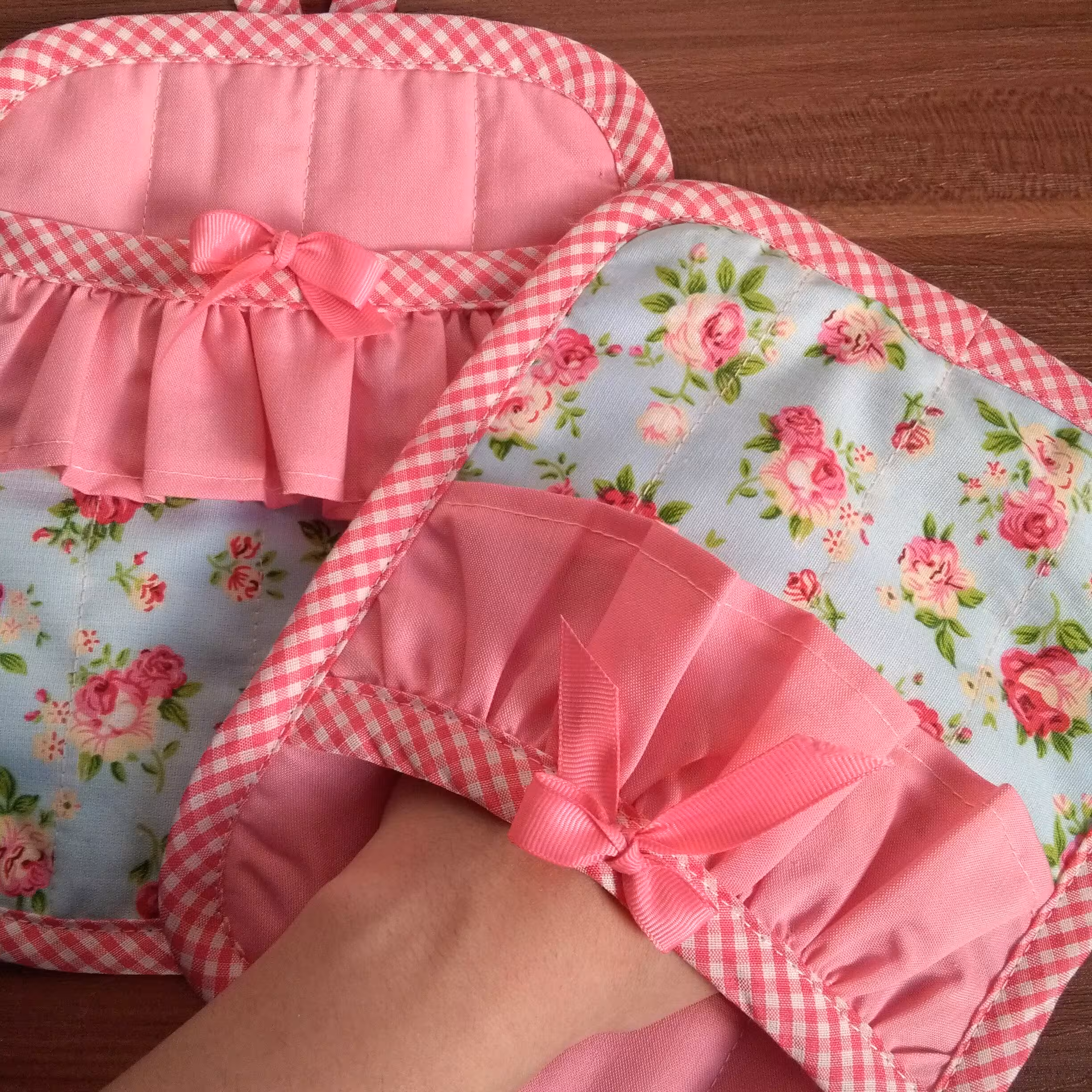 دستگیره و دستمال سفره مستطیل