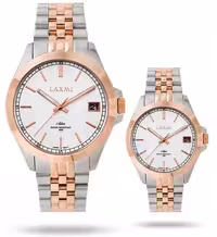 ساعت مچی ست مردانه و زنانه لاکسمی LAXMI اورجینال مدل LA-8506-13