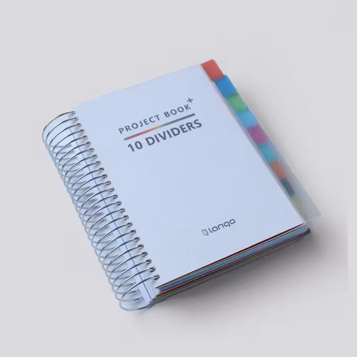 دفتر يادداشت خط دار 200 برگ ديوايدردار لانگو (Lango)