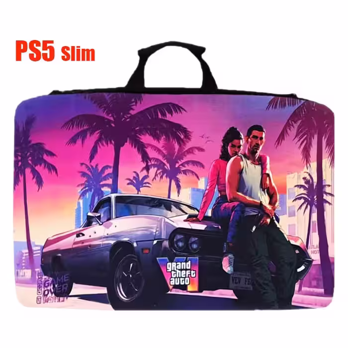 کیف حمل کنسول PS5 اسلیم طرح GTA VI