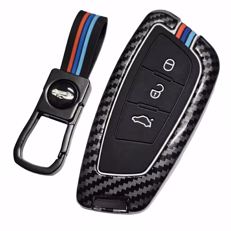 قاب ریموت و سوییچ خودرو چیکال کربنی کد P-1112 مناسب برای شاهین