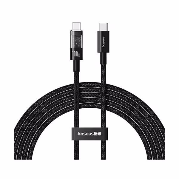 کابل شارژ دوسر تایپ سی CB000092 بیسوس BASEUS