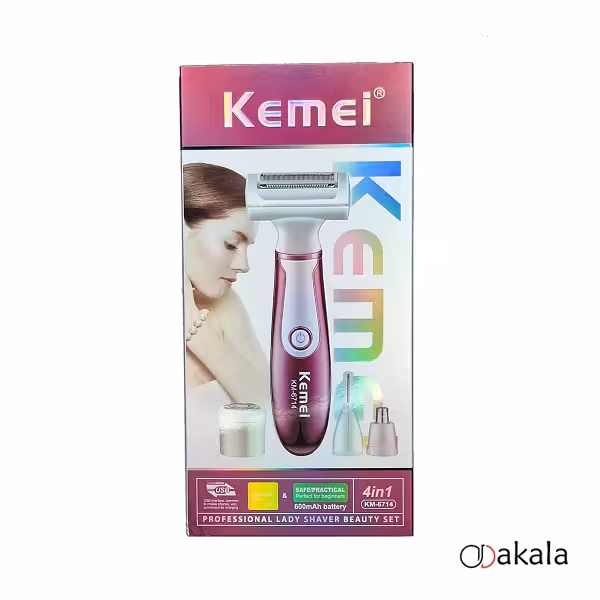 شیور 4 در 1 زنانه کیمی مدل KM-6714