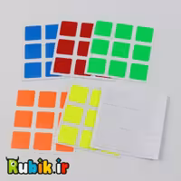 استیکر (برچسب) روبیک 3×3 فسفری