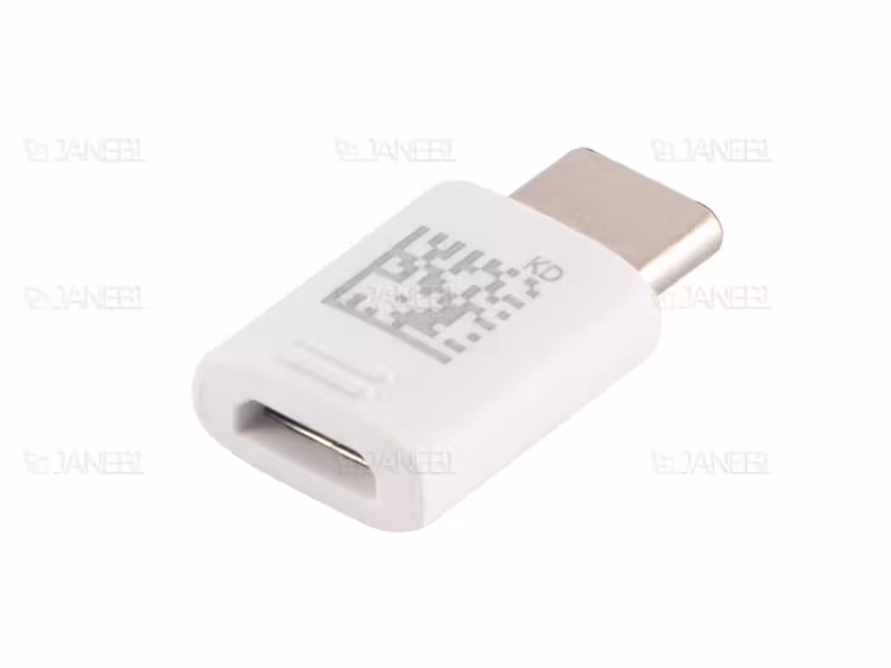 تبدیل میکرو یو اس بی به تایپ سی  سامسونگ Samsung Type C To Micro USB Adapter